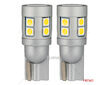 LED žárovky CANBUS T10 W5W 12 SMD 3030 Bílé 12V 24V AMiO-04243