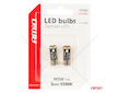LED žárovky CANBUS T10 W5W 3SMD 3838 White 12V/24V AMiO-04246