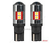 LED žárovky CANBUS T10 W5W 9 SMD 3030 Bílé 12V 24V 36V 48V AMiO-04244