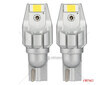 LED žárovky CANBUS T15 W16W 2SMD 3570 Bílá 12V 24V AMiO-04257