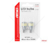 LED žárovky CANBUS T15 W16W 48SMD 4SMD 3014 3030 Bíla 12V 24V AMiO-04261