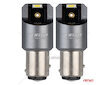 LED žárovky FULL CANBUS PRO BAY15D P21/5W 2x1860SMD bílé 12V 24V AMIO-03595