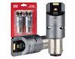 LED žárovky FULL CANBUS PRO BAY15D P21/5W 2x1860SMD bílé 12V 24V AMIO-03605