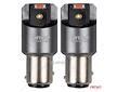 LED žárovky FULL CANBUS PRO P21/5W 2x1860 SMD czerwone 12V 24V AMIO-03596
