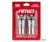 LED žárovky FULL CANBUS PRO PY21W 2x1860 SMD amber 12V 24V AMIO-03594