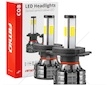 LED žárovky hlavního svícení COB 4Side H4 AMiO