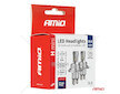 LED žárovky hlavního svícení H4/H19 H-mini Series AMiO-03331