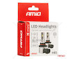 LED žárovky hlavního svícení HB3 9005/HIR1 9011/H10 H-mini Series AMiO-03334