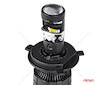 LED žárovky hlavního svícení PL Lens Série H4 AMiO-03667