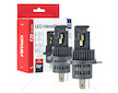 LED žárovky hlavního svícení Série F25 SILVER FULL CANBUS H4/H19 54/58W 12V 24V AMiO-04703