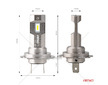 LED žárovky hlavního svícení Série H25 CANBUS H7 H18 12V 30W AMIO-04712