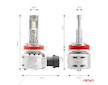 LED žárovky hlavního svícení X2 Series H8/H9/H11/H16 AMiO