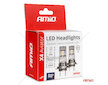 LED žárovky X4-series AVIATOR H7/H18 6500K max 44W AMIO-03764