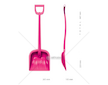 Lopata na sníh, dětská, růžová KIDY