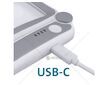 Lupa se světlem skládací, 4× zvětšení, USB nabíjení EXTOL LIGHT