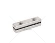Magnet neodymový s montážními otvory 40x10x4mm, plochý 2ks GEKO