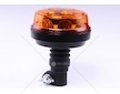 Maják LED oranžový  12-24V 8x3LED Nízký montáž na tyčku  4-funkce