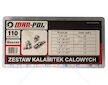 Mazací hlavice (Whitworthův-palcový závit), sada 110ks MAR-POL