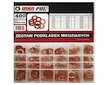 Měděná podložka, sada 400ks MAR-POL