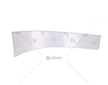 MERCEDES ACTROS MP4 MUDGUARD WITH HOLE W TANGDE TD19-50-048AWR