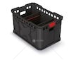 Modulární přepravní box X BLOCK PRO černý 536x354x300 KISTENBERG