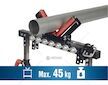 Multifunkční koza 4v1 s podavači, nosnost 200 kg, výška 83–127 cm – FORTUM