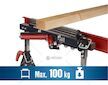 Multifunkční koza 4v1 s podavači, nosnost 200 kg, výška 83–127 cm – FORTUM