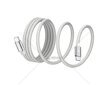 Nabíjecí a datový USB-C kabel YCU MAGNETIC 02 WH 100 W - YENKEE