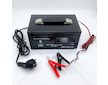 Nabíječka autobaterie 12V 5A s ampérmetrem - kovová konstrukce