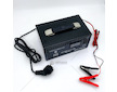 Nabíječka autobaterie 12V 5A s ampérmetrem - kovová konstrukce