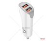 Nabíječka do auta 2x USB-A 2.1A 12/24V AMiO-0387