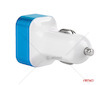 Nabíječka do auta 2x USB + voltmetr TEST-04 AMiO-01028