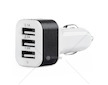 Nabíječka do auta 3x USB biela PCH-03 AMiO-01027