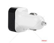 Nabíječka do auta 3x USB biela PCH-03 AMiO-01027