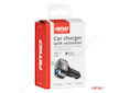 Nabíječka do auta Quick Charge s voltmetrem AMiO-04178
