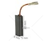 Náhradní uhlíky k elektrickému nářadí 5x8 mm MAR-POL