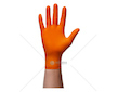 Nitrilové rukavice MERCATOR GoGrip ORANGE 4ks M