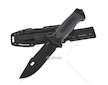 Nůž taktický BLACK SURVIVAL SERIES, 275/135 mm s pouzdrem - GEKO