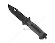 Nůž taktický BLACK SURVIVAL SERIES, 275/135 mm s pouzdrem - GEKO