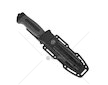 Nůž taktický BLACK SURVIVAL SERIES, 275/135 mm s pouzdrem - GEKO