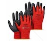 Ochranné rukavice polyesterové, potažené latexem, velikost 10 (2 páry), třída 2121X – AMiO-04637