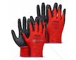 Ochranné rukavice polyesterové, potažené latexem, velikost 9 (2 páry), třída 2121X – AMiO-04636