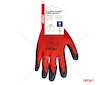 Ochranné rukavice polyesterové, potažené latexem, velikost 9 (2 páry), třída 2121X – AMiO-04636