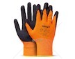 Ochranné rukavice polyesterové, potažené latexovou pěnou, velikost 10 (2 páry), třída 2132X – AMiO-04641