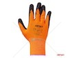 Ochranné rukavice polyesterové, potažené latexovou pěnou, velikost 11 (2 páry), třída 2132X – AMiO-04642