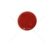 Odrazka červená kulatá UO-60T