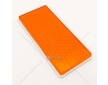 Odrazka obdélníková oranžová 48x105 WAS 50P