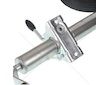 Opěrné kolečko pro přívěs KM-01 PROFI průměr 48mm 150kg + držák opěrného kolečka