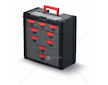 Organizér zásuvkový 9+1 MULTICASE CARGO KMC501 KISTENBERG
