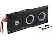 PANEL GNIAZD ZAPALNICZKI I USB 12/24V HERTH 51306872